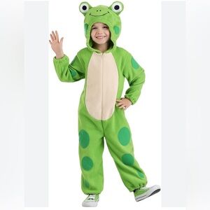 Green Frog Kids Halloween Costume